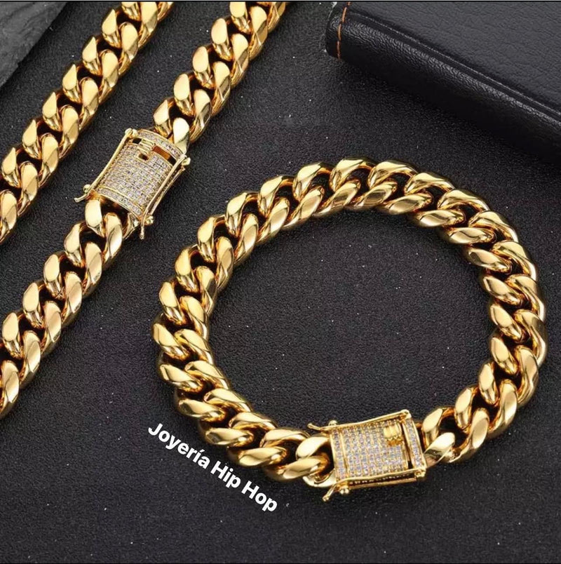 Pulsera Cubana Lisa