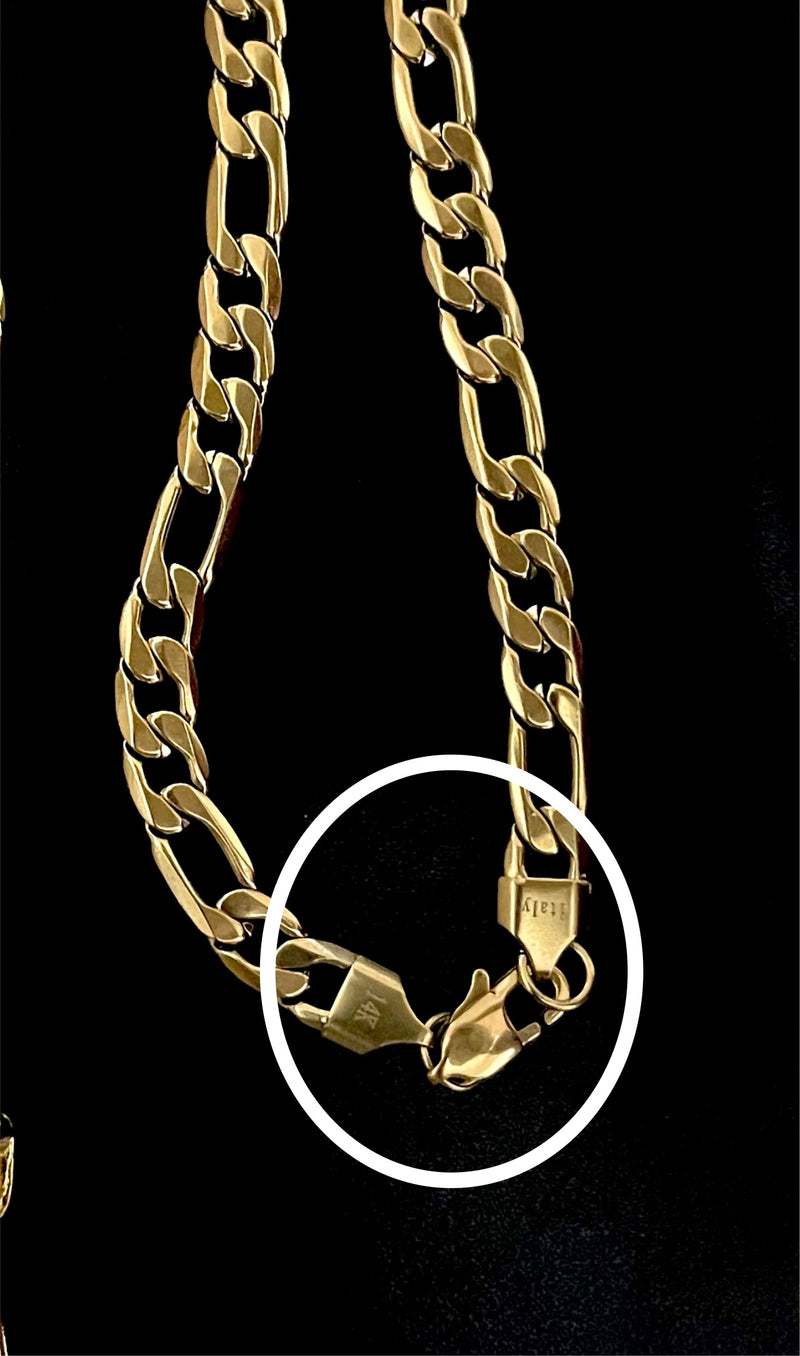 San Judas Premium Dorado con Cadena 14k